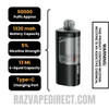 Triple Berry Lime RAZ VUE 50K Disposable Pod Specifications