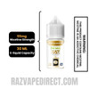 White Gummy Ice Pod Juice X RAZ Salt Nic juice 30 ML specifications