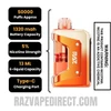 Peach Yummy RAZ VUE 50K Disposable Kit Specifications