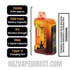 Key Lime Pie RAZ VUE 70K Halloween Edition Disposable Kit Specifications