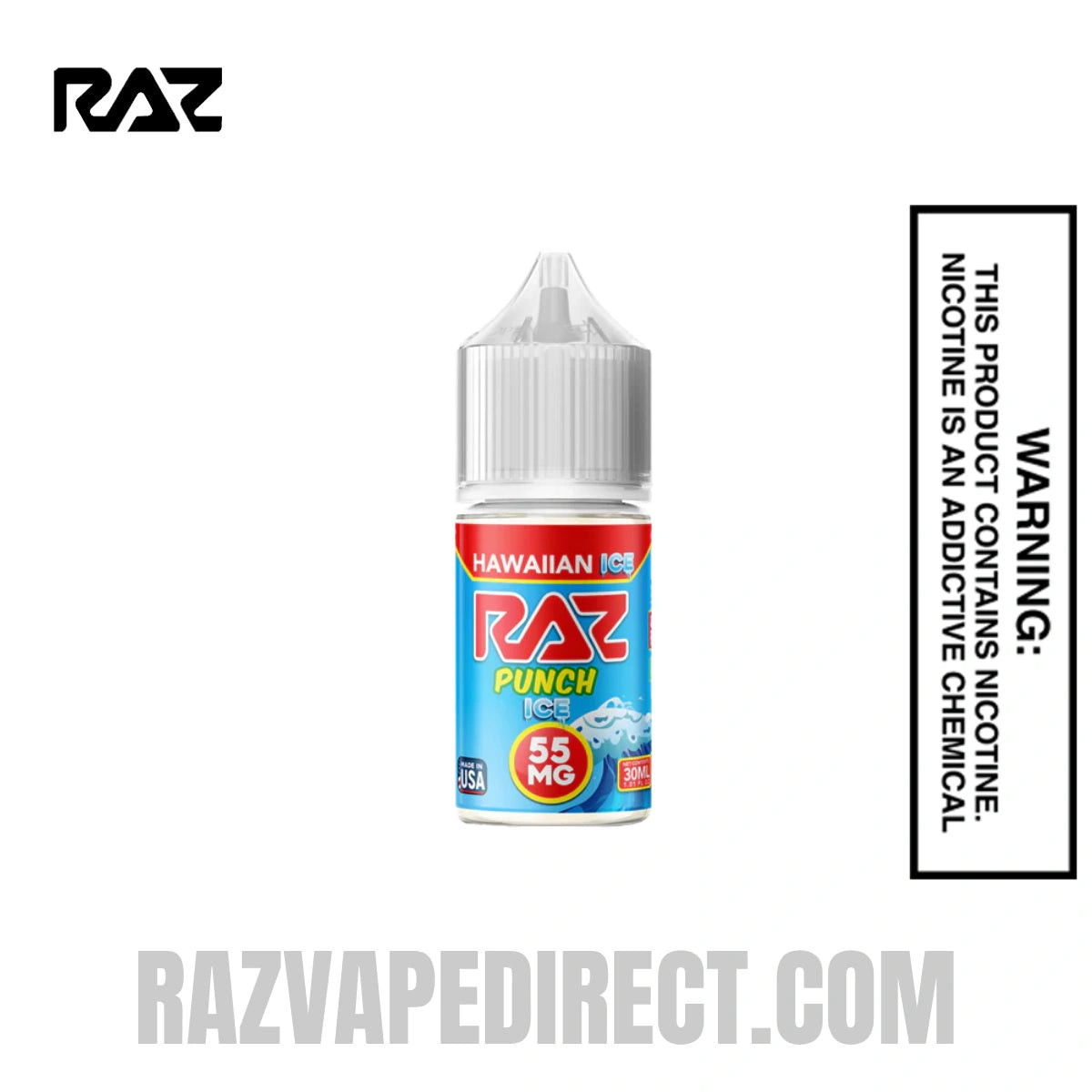 Hawaiian Ice RAZ Salt Nic Juice 30 ML