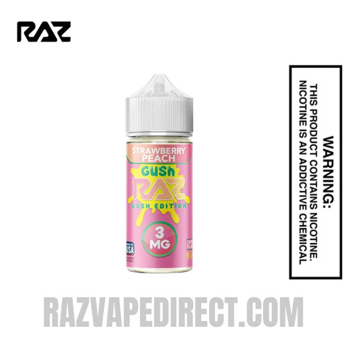 Strawberry Peach Gush RAZ Vape Juice 100 ML