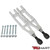 Rear Lower Control Arms (Adjustable), Polished #TH-S108-PO