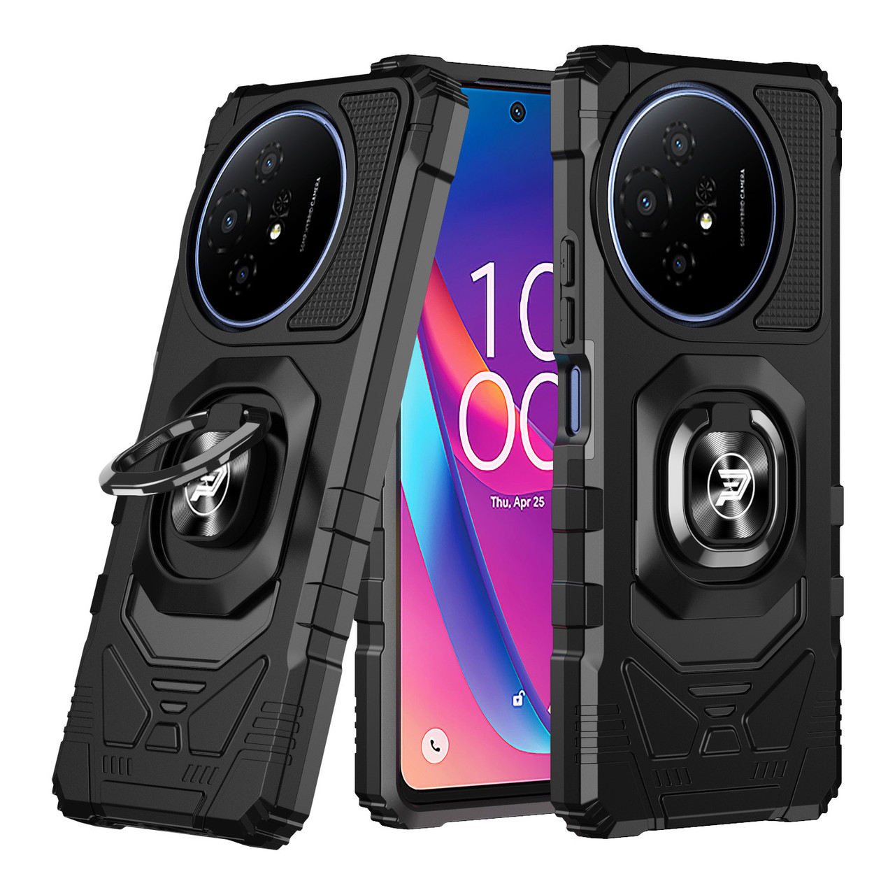TCL 50 XL 5G / 50 XL NXTPAPER 5G phone case, Ring Kickstand Magnetic Car Mount, PC and TPU Impact-Resistant Bumpers Protective Case by Wireless ProTech - Wireless ProTech TCL 50 XL 5G / 50 XL NXTPAPER 5G phone case, Ring Kickstand Magnetic Car Mount, PC and TPU Impact-Resistant Bumpers Protective Case by Wireless ProTech - Wireless ProTech