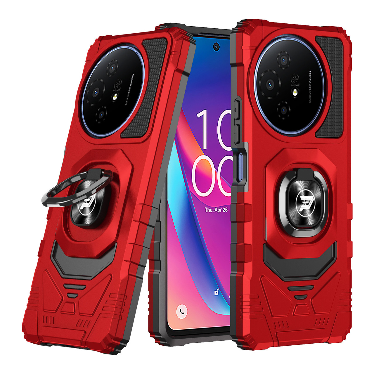 TCL 50 XL 5G / 50 XL NXTPAPER 5G phone case, Ring Kickstand Magnetic Car Mount, PC and TPU Impact-Resistant Bumpers Protective Case by Wireless ProTech - Wireless ProTech TCL 50 XL 5G / 50 XL NXTPAPER 5G phone case, Ring Kickstand Magnetic Car Mount, PC and TPU Impact-Resistant Bumpers Protective Case by Wireless ProTech - Wireless ProTech
