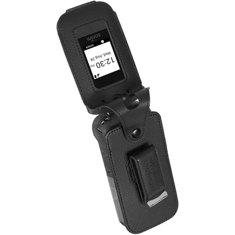 Sonim XP3 Plus 5G X3200, X320 2-Piece Leather Fitted Case with