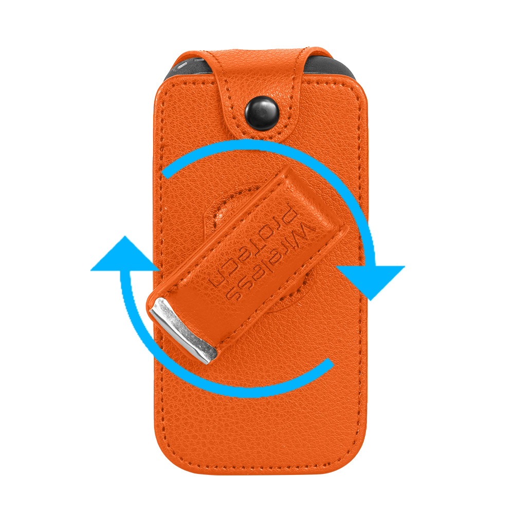 Sonim XP3 Plus 5G X3200, X320 2-Piece Leather Fitted Case with