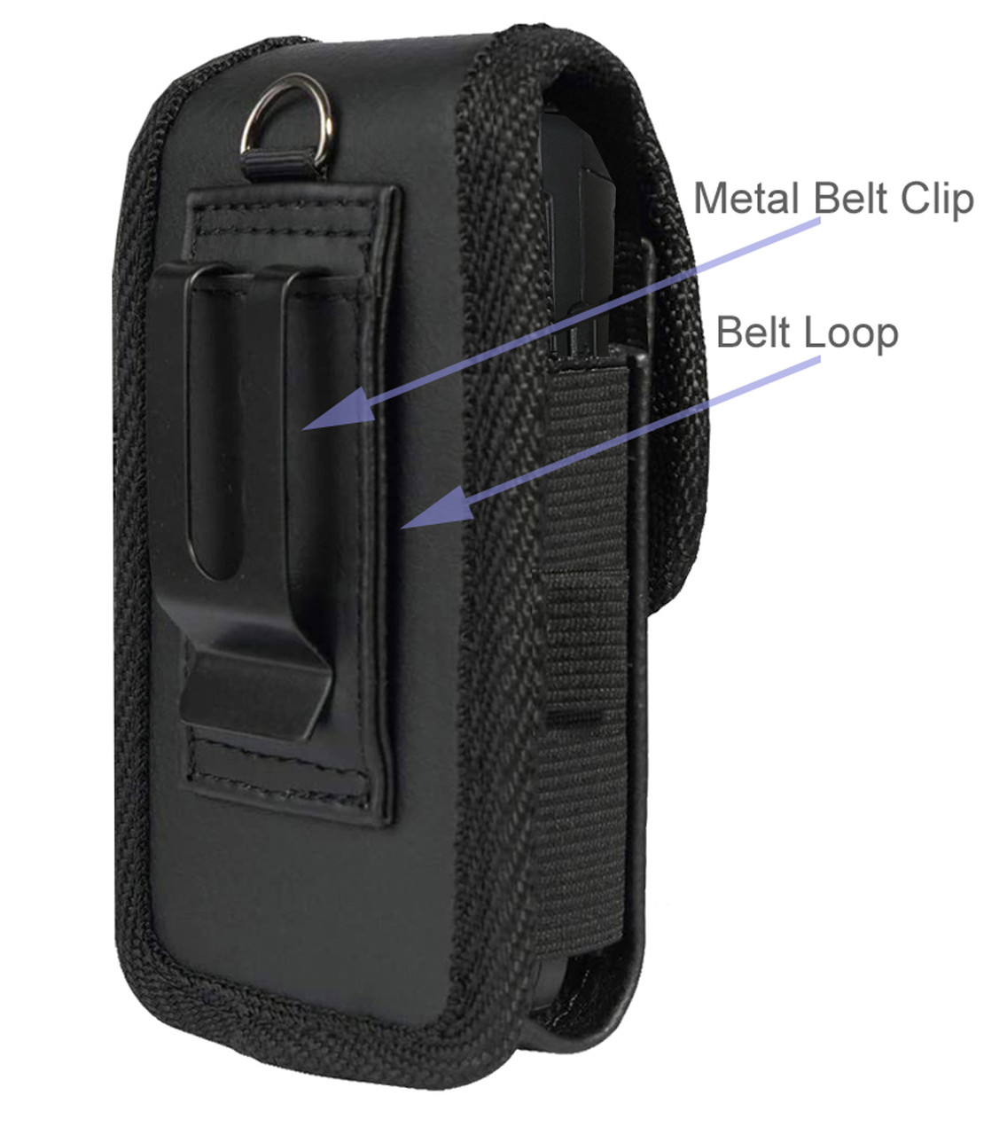 Belt clearance clip pouch