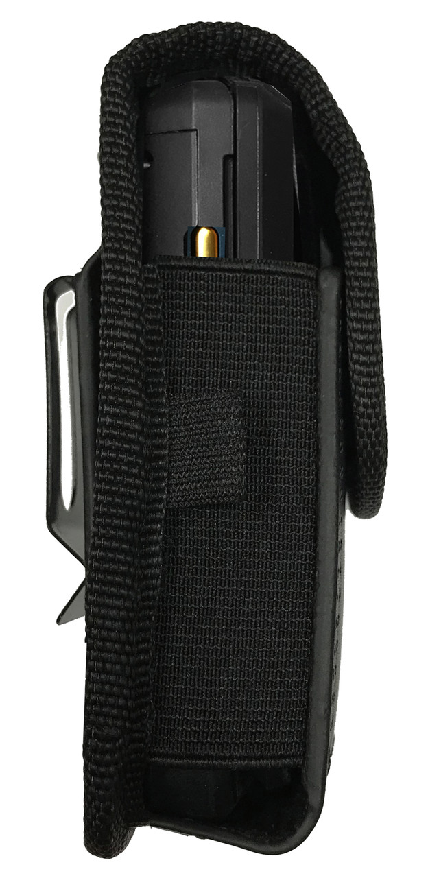 CAT S22 Flip Phone Leather Pouch with Belt Clip by Wireless
