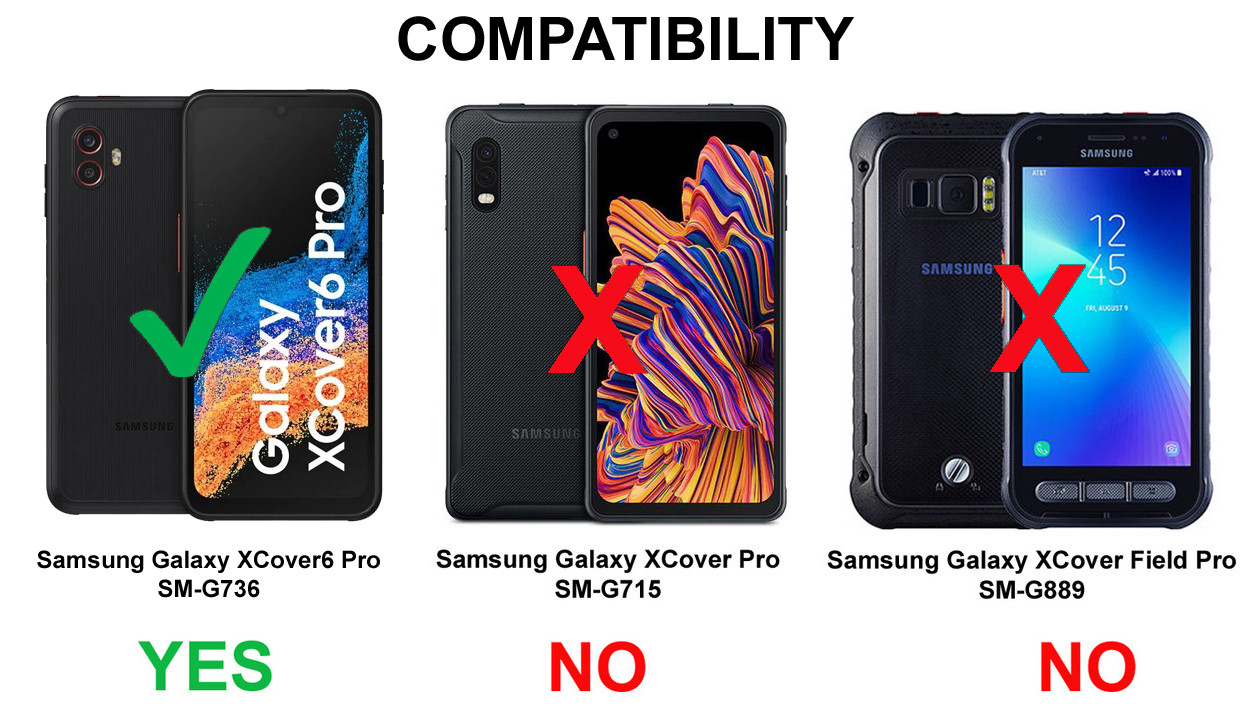 Samsung Xcover Pro Screen Size Galaxy XCover Black 64 GB Samsung