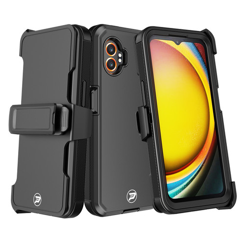 Samsung Galaxy XCover7 Pro SM-G766, Heavy Duty Belt Clip Holster with Rugged Triple Layer TPU and PC Smooth Case Combo by Wireless ProTech Samsung Galaxy XCover7 Pro SM-G766, Heavy Duty Belt Clip Holster with Rugged Triple Layer TPU and PC Smooth Case Combo by Wireless ProTech