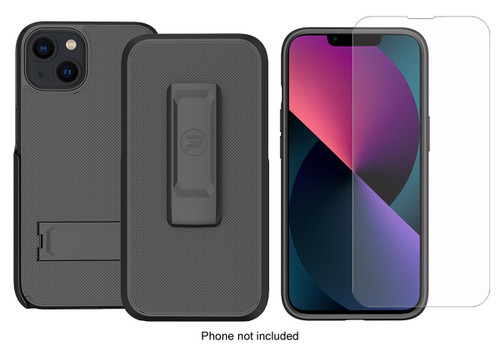 Apple iPhone 13 MINI Dual Layer Hybrid Case and Screen Protector