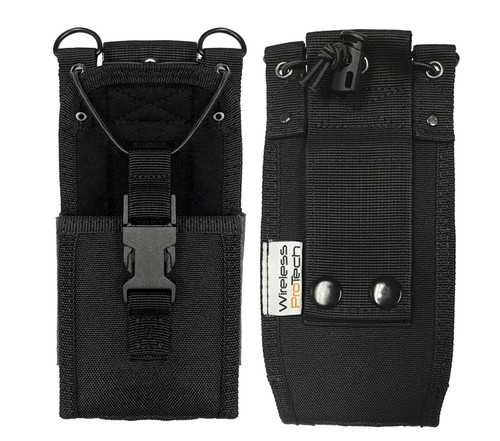  Universal Nylon Pouch Case by Wireless ProTech for Samsung,  Sonim, iPhones, Kyocera and CAT phones- L 3" x W 1" x H  7"