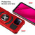 T-Mobile REVVL 7 Pro 5G phone case (screen size 6.78"), Ring Kickstand Magnetic Car Mount, PC and TPU Impact-Resistant Bumpers Protective Case by Wireless ProTech