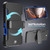 Apple iPhone 16 PRO Heavy Duty Belt Clip Holster with Rugged Triple Layer TPU and PC Smooth Case Combo by Wireless ProTech