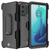 Motorola Moto G 5G (2024) Heavy Duty Belt Clip Holster with Rugged Triple Layer TPU and PC Lined Case Combo by Wireless ProTech