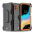 Samsung Galaxy XCover6 Pro SM-G736 Heavy Duty Belt Clip Holster with Rugged Triple Layer TPU and PC Lined Case Combo by Wireless ProTech