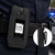 Sonim XP3 Plus 5G X3200, X320 2-Piece Leather Fitted Case with Button Snap Closure and Rotating Belt Clip, Built in Screen and Keypad Protection, Secure Fit by Wireless ProTech
