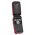 Sonim XP3 Plus 5G X3200, X320 2-Piece Leather Fitted Case with Button Snap Closure and Rotating Belt Clip, Built in Screen and Keypad Protection, Secure Fit by Wireless ProTech