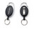 Custom Retractable Key Chain with Carabiner Clip and Metal Key Ring for Keys, ID Badges, Access Cards and Small Items