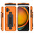 Wireless PROTECH Protective Shell Case with Built-In Kickstand, Hanstrap and Belt Clip Holster for Samsung Galaxy XCover7 Pro SM-G766 and XCover6 Pro SM-G736