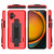 Wireless PROTECH Protective Shell Case with Built-In Kickstand, Hanstrap and Belt Clip Holster for Samsung Galaxy XCover7 Pro SM-G766 and XCover6 Pro SM-G736