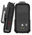 Sonim XP3 PLUS (XP3900) Secure fit, Lightweight Holster with Quick Release Latch and Swivel Belt Clip
