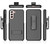 Samsung Galaxy S21+ (Plus) 5G Dual Layer Hybrid Case and Belt Clip Holster Combo and free Screen Protector by Wireless ProTech (Screen Size 6.7 inch only)