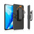 OnePlus Nord N200 5G Case with Weave Pattern and Belt Clip Holster Combo includes 9D Screen Protector by Wireless ProTech