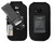 Sonim XP3 PLUS XP3900 Nylon Fitted Case with Quad Lock Belt Clip by Wireless ProTech