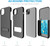 Apple iPhone 14 Dual Layer Hybrid Case and Belt Clip Holster Combo and Screen Protector by Wireless ProTech (Screen Size 6.1")