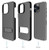 Apple iPhone 14 PRO MAX Dual Layer Hybrid Case and Screen Protector by Wireless ProTech  (Screen Size 6.7")