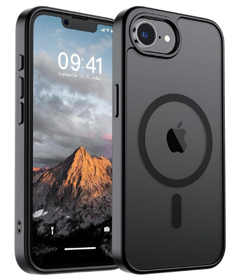 Wireless ProTech iPhone 17e Case, Slim Translucent Matte Shockproof Case compatible with Mag Safe