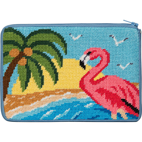 flamingo purse