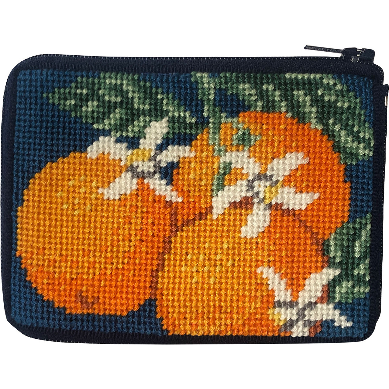 Oranges Coin Purse - StitchandZipKits.com