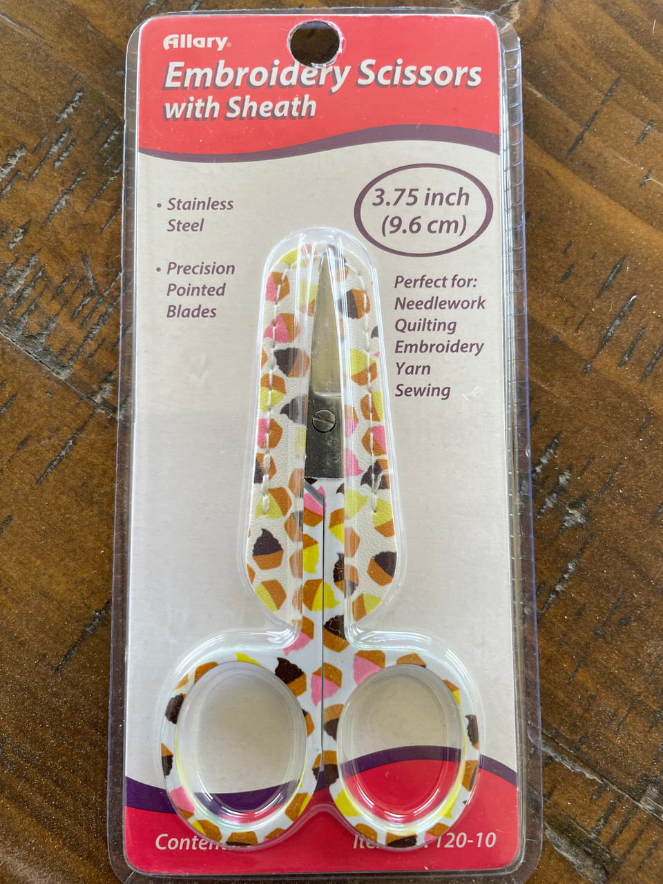 Allary Holiday 8 inch All-Purpose Scissors #198, choice of handle