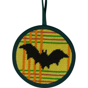 Bat on Plaid Bat on Plaid