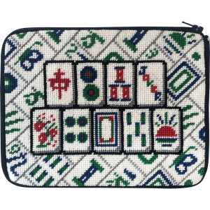 Alice Peterson Stitch & Zip della Robbia Mini Stocking Needlepoint Kit