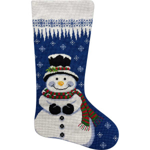 Item #6209, Snowman Stocking Home Creations Kit Item #6209, Snowman Stocking Home Creations Kit
