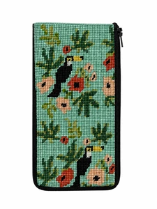 Item #SZ3022, Toucan Stitch and Zip Kits Eyeglass Case