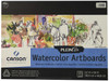 Canson Plein Air Watercolor Artboard 12x16 10sht Pad