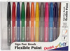Pentel Sign Pen Brush Tip 12pc Set