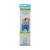 Select Artiste Mixed Media 6-Brush Set #23 Chisel Blender 2, 4, 6, 8, Lunar Blender 3/8", Liner 10/0 Oval Mop 1/4"