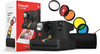 Polaroid Now+ Black Bluetooth Connected I-Type Instant Film Camera with Bonus Lens Filter Kit