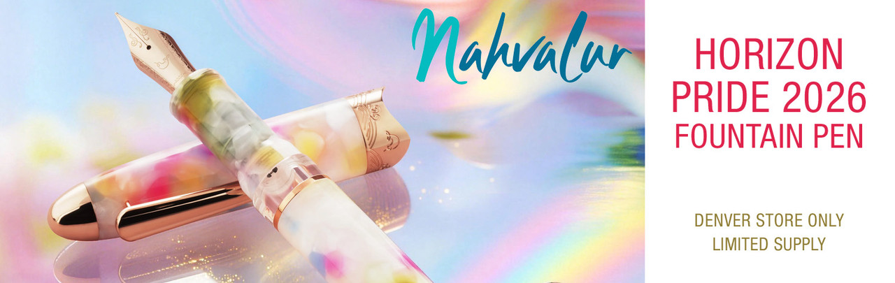 Nahvular Horizon Pride 2026 Fountain Pen Denver store only Limited Supply Hurry In!