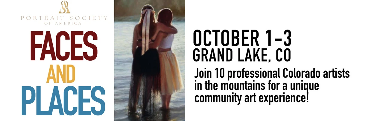 Faces & Places in Grand Lake, Colorado, October 1-3 Join 10 Colorado artists on the mountains for a unique community art experience!