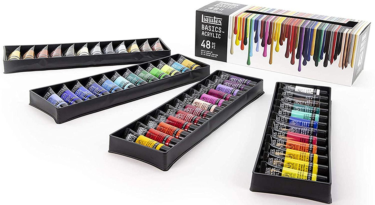 Liquitex BASICS 48 Tube Set - Meininger Art Supply