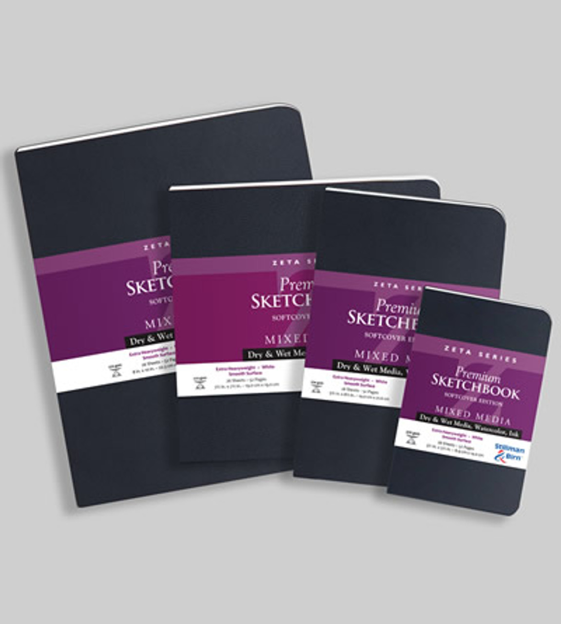 Zeta Series Soft-Cover Sketchbook - Meininger Art Supply