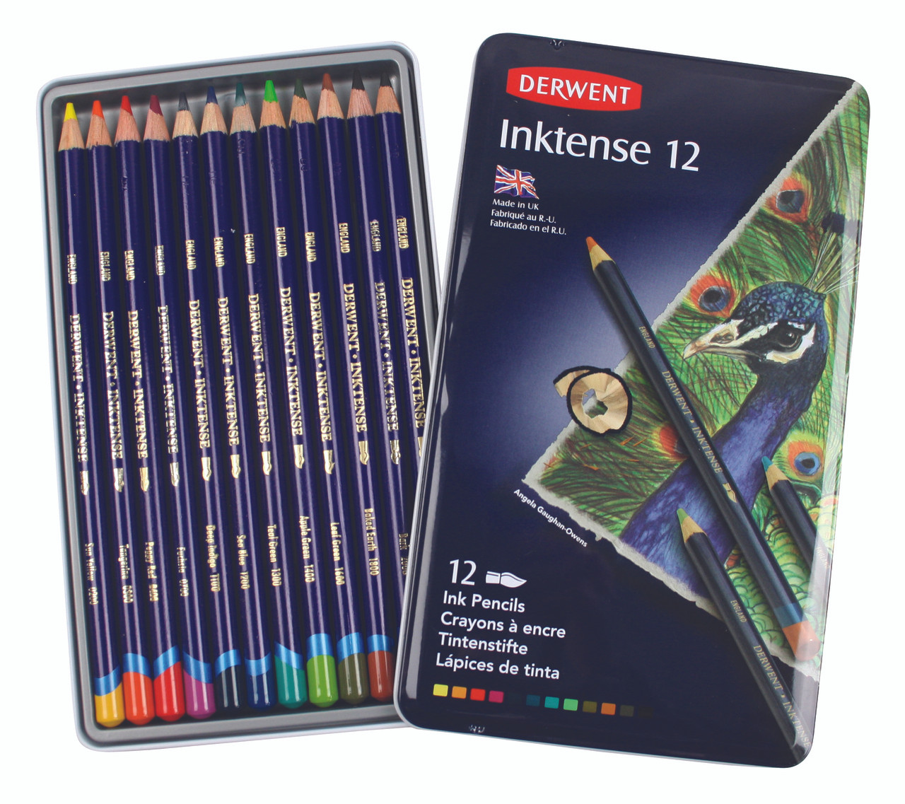 Derwent Inktense Colored Pencils, Set of 72 — ArtSnacks