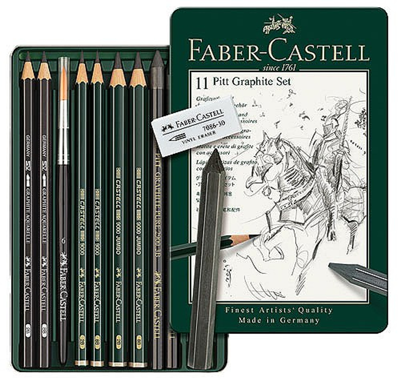 Pitt Graphite 11pc Set